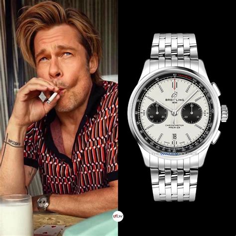 breitling advertisement brad pitt|brad pitt breitling watch.